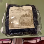 Eddie Bauer Home Twin Cotton Blanket Navy Blue 66 X 90 New. Fixed Price $18.95.