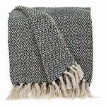 Parkland Collection Sasha Casual Beige 52" X 67" Woven Handloom Throw. Fixed Price $54.08.