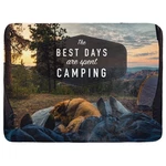 Best Days Are Spent Camping Throw Blanket. Fixed Price $39.95.