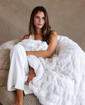 Brand New The Lola Blanket Xl 80X90 Creamy Cloud. Fixed Price $200.00.