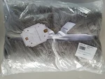Pottery Barn Teen Furific Faux Gray Throw 60" #3138. Fixed Price $66.29.