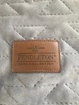 Pendleton Quilted Duvet Cover For Weighted Blanket Twin / 48" X 72" Grey Velvet. Fixed Price $35.00.