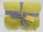 West Elm Hues Just For You Yarn Dyed The Warmest Throw 44"X56" Mustard Nwt. Fixed Price $47.00.