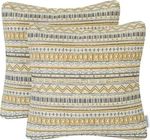Mika Home Pack 2 Throw Pillow Covers Decorative Cases For Sofa Couch. Fixed Price $10.00.