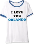 Nba Orlando Magic Women's Free Throw Ringer T-shirt, X-large, Electric White/.... Fixed Price $10.27.