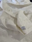 Tessitura Toscana Firenze Italy Nwt 3PC King Duvet Set 600TC Sateen Ivory. Fixed Price $335.00.