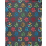 Harry Potter Houses Of Wizards Fleece Throw Blanket 46"X60" Nwt. Fixed Price $15.99.