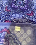 Vera Bradley Lilac Tapestry Plush Throw Blanket Retired Purple Medallion. Fixed Price $62.00.