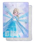 Northwest Frozen Silk Touch Soft Plush Throw Blanket, 60" X 80", Frosted Believe. Fixed Price $39.99.