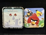 Authentic Angry Birds Stainless Steel Red Character Stud Earrings +tin Box. Fixed Price $12.99.