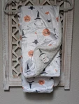 New Sl Home Fashions Sweet & Spooky Reverse Sherpa Minky Blanket Halloween Kids. Fixed Price $25.00.