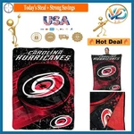 Nhl Carolina Hurricanes Micro Raschel Throw Blanket 46X60 Sports Fan Decor. Fixed Price $42.24.