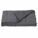 Weighted Blanket 20LBS Queen Size 60X80 - Grey. Fixed Price $110.00.