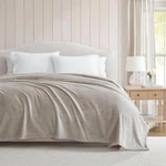 Martha Stewart Queen Size Blanket, Ultra-soft Plush Fleece Throw Wi.... Fixed Price $63.96.