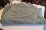 Bedsure 100% Cotton Waffle Blanket - 104" X 90" Queen Sized Green. Fixed Price $38.00.