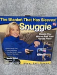 Snuggie Blue Original Tv Blanket W/sleeves Super Soft Adult 1-SIZE. Fixed Price $28.99.