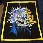 The Legendary Batman Vs Joker Large Heavy Fleece Blanket.. Fixed Price $65.00.