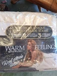 *vintage *new Warm Feelings Woven Blanket *wool Made Better. Fixed Price $49.95.