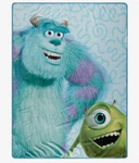 Disney Pixar Monsters, Inc. Sulley & Mike Throw Blanket 46 60 New. Fixed Price $39.00.