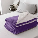 Sherpa Fleece Blanket For Winter Ultra Soft Warm Bedding Throw Twin Queen. Fixed Price $21.59.