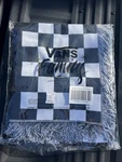 New Vans Family Off The Wall Throw Blanket Fringe 65" X 53" Rare Collectible. Fixed Price $60.00.