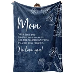 Giltglimmer Gifts For Mom Mothers Day, Birthday 60" X 50", Blue. Fixed Price $54.90.
