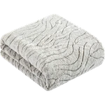 Chic Home Ultra Plush Faux Fur Throw Blanket With Backing 50X60. Fixed Price $21.99.