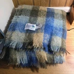 Donegal Design Handcrafted 72X60 Throw 100% Pure Wool, 70% Mohair, Ireland. Fixed Price $60.00.
