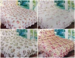 Plazatex Cotton/polyester Floral Printed King Bed Bag Set 3072KCZ. Fixed Price $26.99.