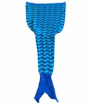 Girls Mermaid Tail Crochet Sofa Blanket Soft Comfy Warm. Fixed Price $16.99.