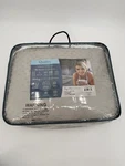 New Quility 20 Lbs Weighted Blanket Color Gray Removable Cover 60 X 80. Fixed Price $44.99.