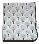 Dwell Studio Target Baby Girls Blanket Brown Pink White Blue Birds Trees Cotton. Fixed Price $34.95.
