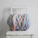 Chunky Yarn Merino Wool Super Soft Bulky Arm Knit Blanket Roving Felting Diy. Fixed Price $12.00.