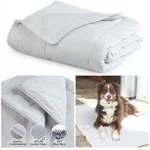 Petfusion Premium Dog Cooling Blanket Washable Quilted Gray X-large New. Fixed Price $49.99.