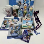 Disney Frozen Blanket Throw 46X60 Gift Set Elsa Anna Bundle Lot. Fixed Price $35.00.