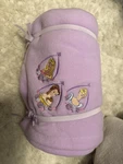 Vintage Disney Store Exclusive Princess Blanket Pink Fleece Embroidered. Fixed Price $24.99.