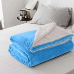 Sherpa Fleece Blanket For Winter Ultra Soft Warm Bedding Throw Twin Queen. Fixed Price $21.59.