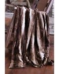 Carstens Home Striped Chinchilla Plush Faux Fur Throw Blanket - NE630. Fixed Price $50.16.