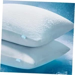 Niagara Set Of 2 Cooling Pillow Cases Size, Coolspan Queen Light Grey. Fixed Price $21.02.