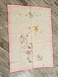 Little Bo Peep Summer Top Sheet Blanket Embroidered Moon Stars And Sheep. Fixed Price $45.00.