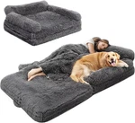 Otteroasis Foldable Human Dog Bed For Adults, Fluffy Sized With Blanket,. Fixed Price $171.28.