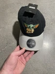 New Star Wars Bioworld Disney The Mandalorian Baby Yoda Dad Hat Osfm. Fixed Price $9.99.