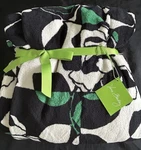 New Vera Bradley Imperial Rose Green Floral 50X80 Fleece Throw Blanket Gift. Fixed Price $49.95.