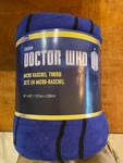 Doctor Who Tardis Throw Blanket-polyester 50" X 89" Brand New Never Used. Fixed Price $38.99.