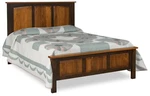 Amish Crafted Traditional Solid Wood Panel American Made Bedroom Furniture. Fixed Price $1949.00.