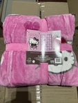 Hello Kitty Valentine Day Pink Twin 60 X 90" Throw Blanket Love Red Hearts. Fixed Price $27.57.
