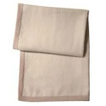 Yves Delorme Visible Beige Throw Blanket Baby Alpaca Border 51"X67" Gift Box New. Fixed Price $300.00.