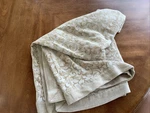 Charter Club Decorative Textured Soft Chenille Reversible Throw 50X60. Fixed Price $29.99.