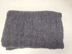 Hotel Collection Luxe Knit Stretchy Polyester Throw Gray 50" 70". Fixed Price $48.99.