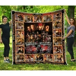 Pirates Of The Caribbean Quilt, Captain Jack Sparrow Blanket. Fixed Price $99.95.